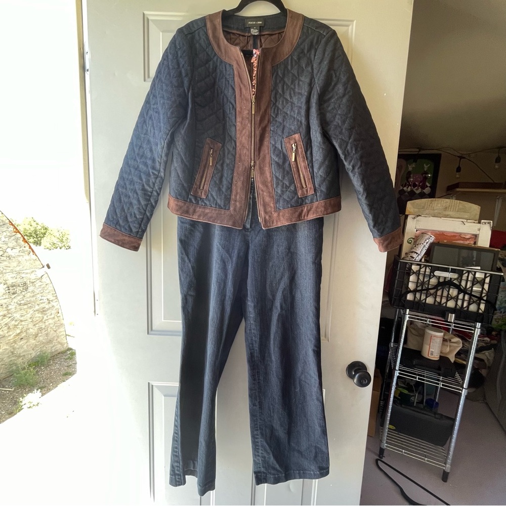Quilted Jacket and Pants Set